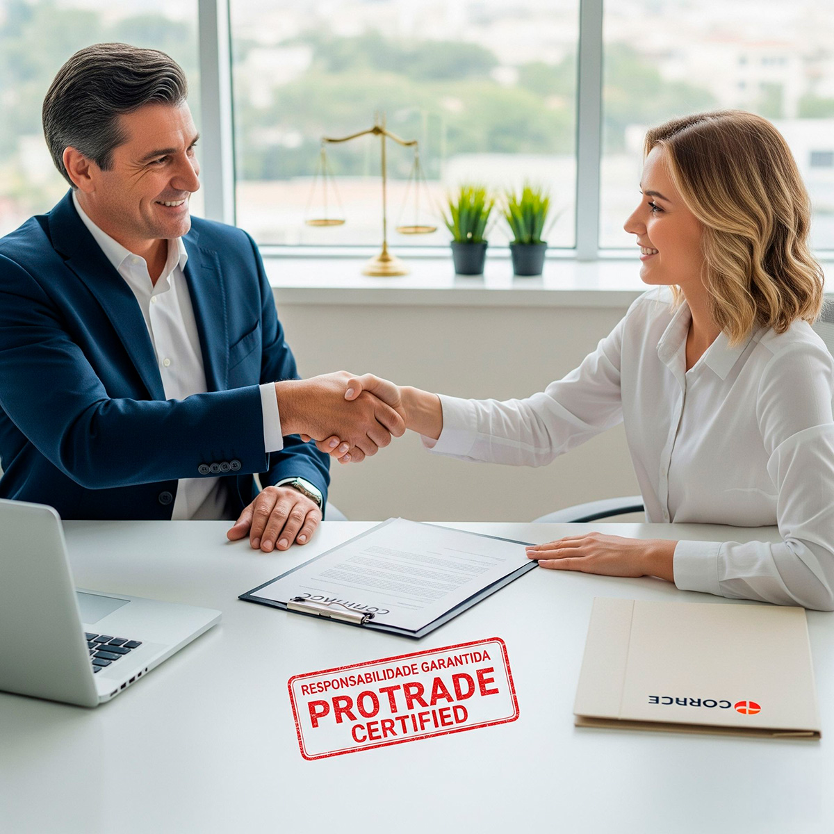Contrato com selo de responsabilidade garantida